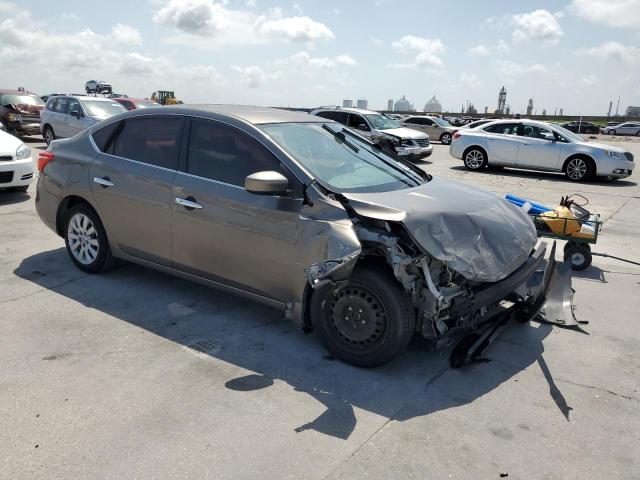 3N1AB7AP4GY229626 - 2016 NISSAN SENTRA S TAN photo 4