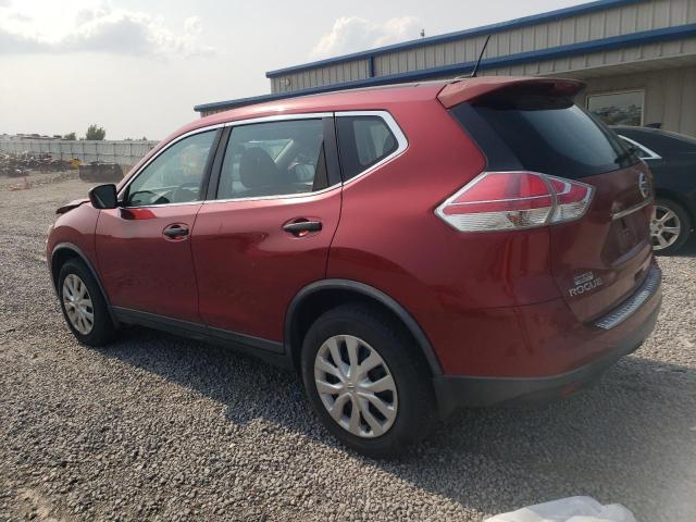 KNMAT2MV1GP628132 - 2016 NISSAN ROGUE S RED photo 2