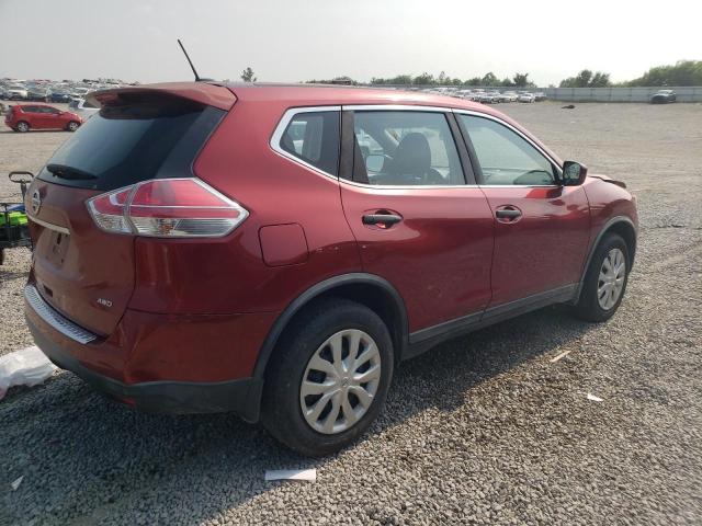 KNMAT2MV1GP628132 - 2016 NISSAN ROGUE S RED photo 3