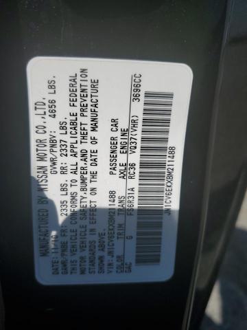 JN1CV6EKXBM211488 - 2011 INFINITI G37 BASE BLACK photo 12