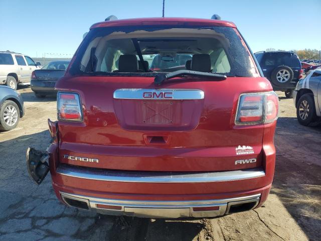 1GKKVTKD1DJ168262 - 2013 GMC ACADIA DENALI წითელი ფოტო 6