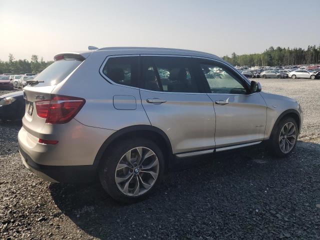 5UXWY3C50F0E96133 - 2015 BMW X3 XDRIVE28D SILVER photo 3