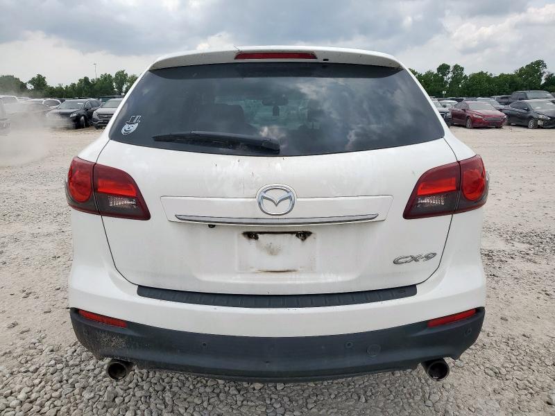 JM3TB2DA8E0442366 - 2014 MAZDA CX-9 GRAND TOURING WHITE photo 6