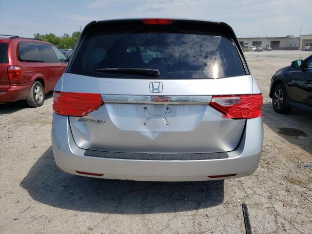 5FNRL5H40CB021830 - 2012 HONDA ODYSSEY EX SILVER photo 6