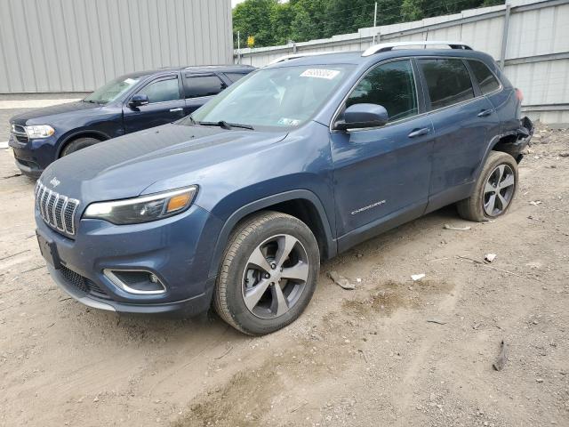 1C4PJMDX4KD379588 - 2019 JEEP CHEROKEE LIMITED BLUE photo 1