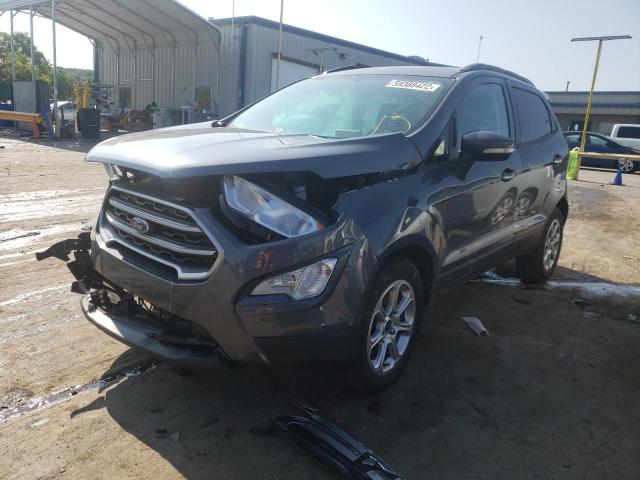 MAJ3S2GEXMC446283 - 2021 FORD ECOSPORT SE GRAY photo 2