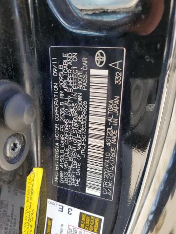 JTKJF5C73C3029626 - 2012 TOYOTA SCION TC 黑色 照片 12