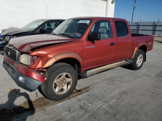 5TEGN92N41Z753822 - 2001 TOYOTA TACOMA DOUBLE CAB PRERUNNER RED photo 1