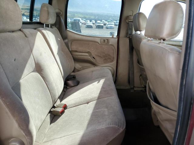 5TEGN92N41Z753822 - 2001 TOYOTA TACOMA DOUBLE CAB PRERUNNER RED photo 10