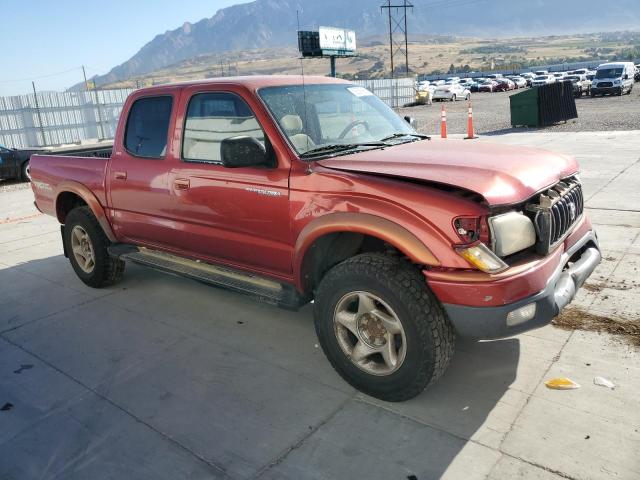 5TEGN92N41Z753822 - 2001 TOYOTA TACOMA DOUBLE CAB PRERUNNER RED photo 4