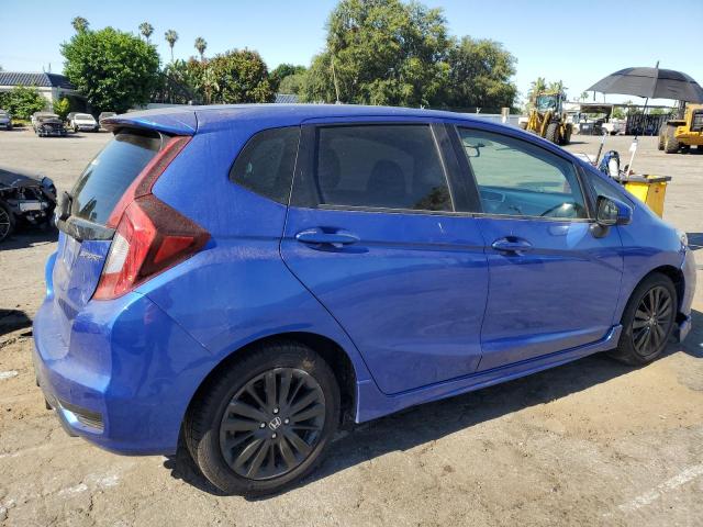 3HGGK5H68JM722685 - 2018 HONDA FIT SPORT BLUE photo 3