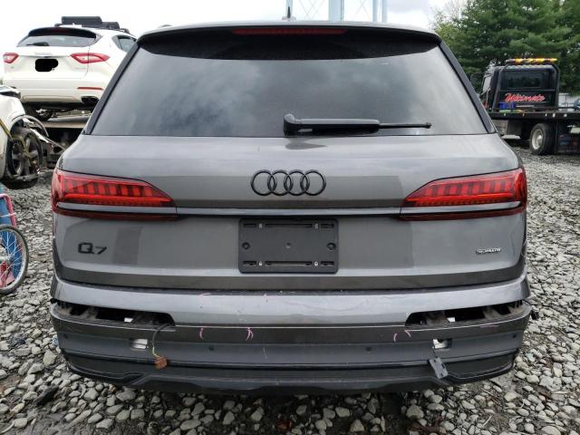 WA1VXBF78ND006091 - 2022 AUDI Q7 PRESTIGE GRAY photo 6