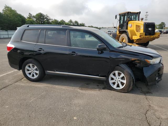 5TDBK3EH8DS216460 - 2013 TOYOTA HIGHLANDER BASE BLACK photo 4