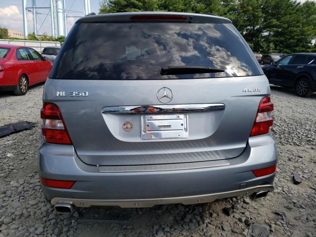 4JGBB8GB4BA643873 - 2011 MERCEDES-BENZ ML 350 4MATIC SILVER photo 6