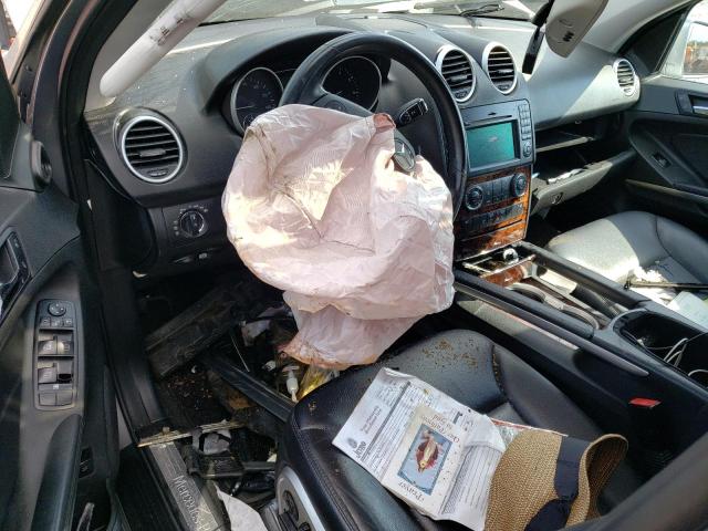 4JGBB8GB4BA643873 - 2011 MERCEDES-BENZ ML 350 4MATIC SILVER photo 8