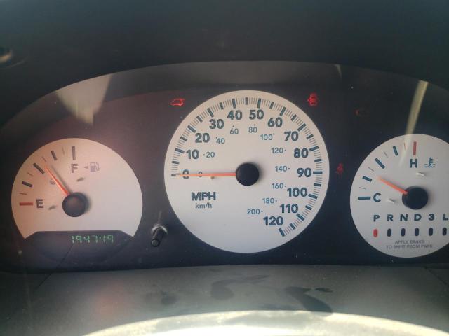 1C4GP45R55B379985 - 2005 CHRYSLER TOWN & COU ვერცხლისფერი ფოტო 9