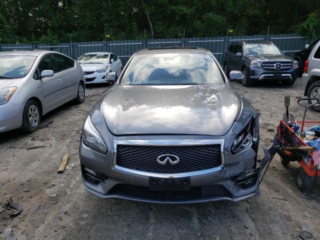 JN1BY1AR7HM770577 - 2017 INFINITI Q70 3.7 GRAY photo 5