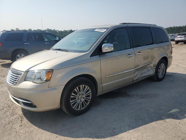2C4RC1CGXDR589938 - 2013 CHRYSLER TOWN & COU TOURING L GOLD photo 1