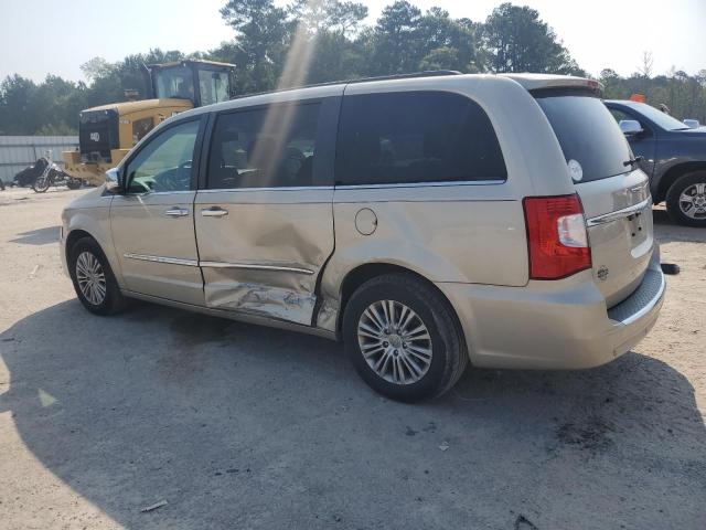 2C4RC1CGXDR589938 - 2013 CHRYSLER TOWN & COU TOURING L GOLD photo 2