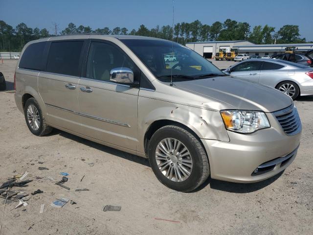 2C4RC1CGXDR589938 - 2013 CHRYSLER TOWN & COU TOURING L GOLD photo 4