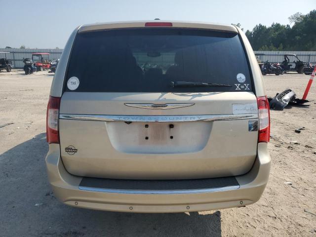 2C4RC1CGXDR589938 - 2013 CHRYSLER TOWN & COU TOURING L GOLD photo 6