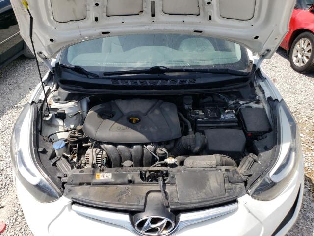 5NPDH4AE0GH727955 - 2016 HYUNDAI ELANTRA SE SILVER photo 11