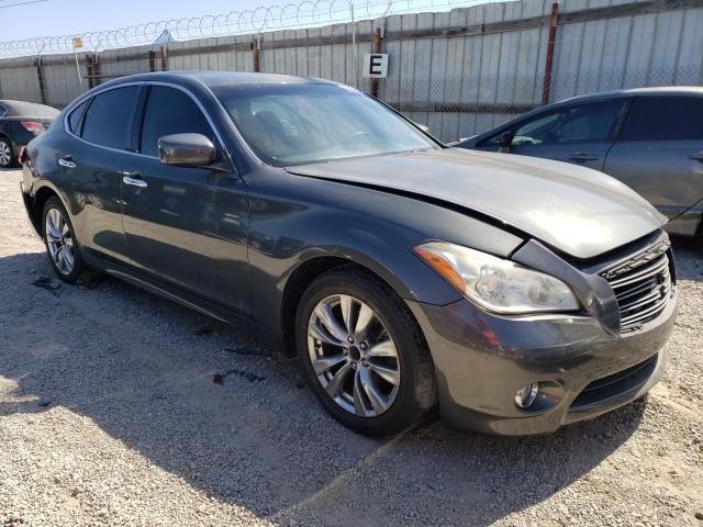 JN1BY1AP0DM510398 - 2013 INFINITI M37 GRAY photo 4