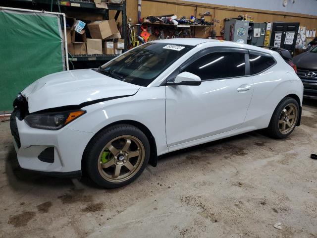 KMHTG6AF8KU008806 - 2019 HYUNDAI VELOSTER BASE WHITE photo 1