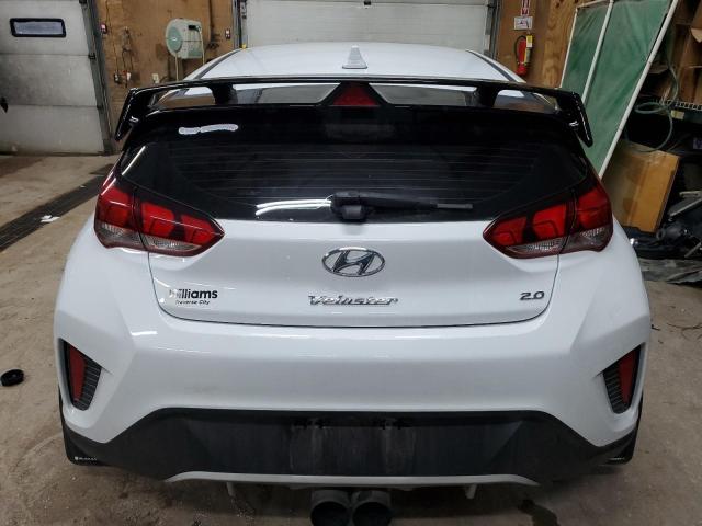 KMHTG6AF8KU008806 - 2019 HYUNDAI VELOSTER BASE WHITE photo 6