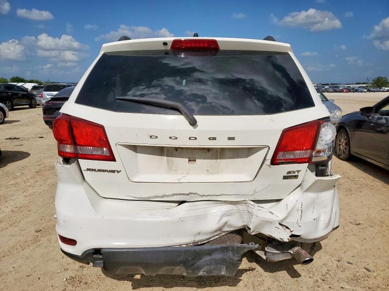 3C4PDCBG6FT690783 - 2015 DODGE JOURNEY SXT თეთრი ფოტო 6