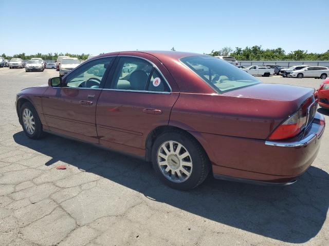 1LNHM86S24Y652961 - 2004 LINCOLN LS Bordo foto 2