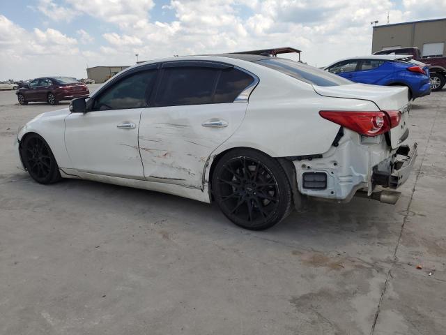 JN1BV7AR0EM685720 - 2014 INFINITI Q50 BASE WHITE photo 2