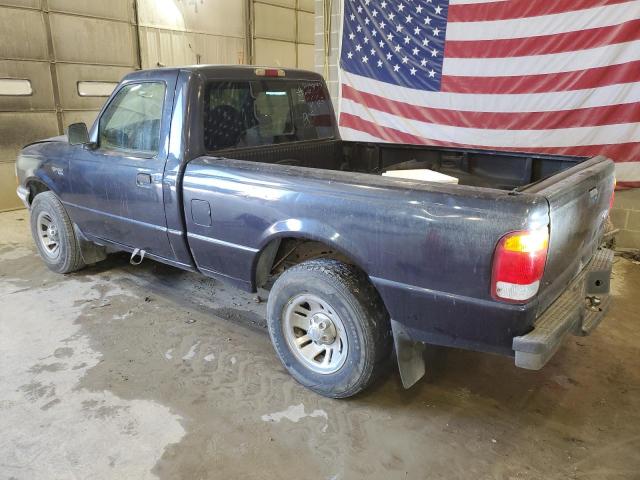 1FTYR10C0XPA02485 - 1999 FORD RANGER BLUE photo 2