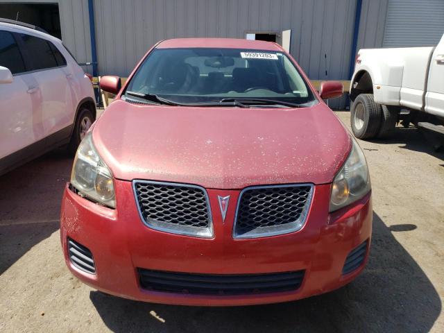 5Y2SP6E84AZ417382 - 2010 PONTIAC VIBE BURGUNDY photo 5