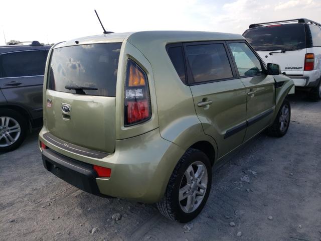 KNDJT2A23B7330913 - 2011 KIA SOUL + GREEN photo 4