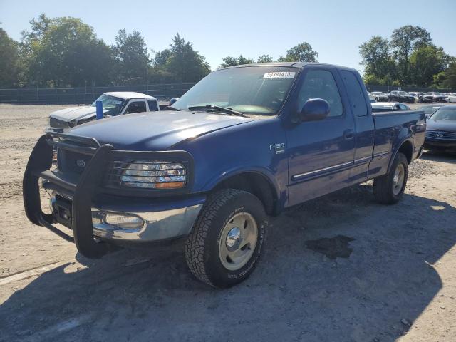 1FTZX18W2WNA78941 - 1998 FORD F-150 BLUE photo 1