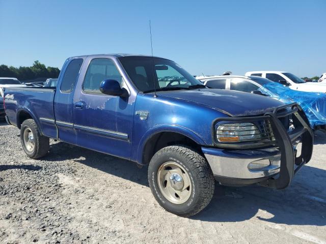 1FTZX18W2WNA78941 - 1998 FORD F-150 BLUE photo 4