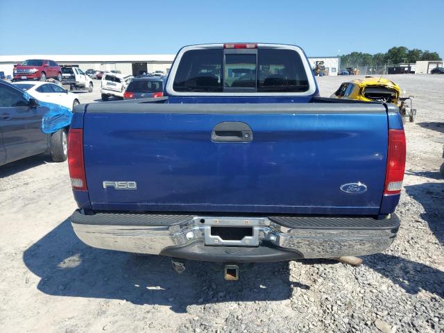 1FTZX18W2WNA78941 - 1998 FORD F-150 BLUE photo 6