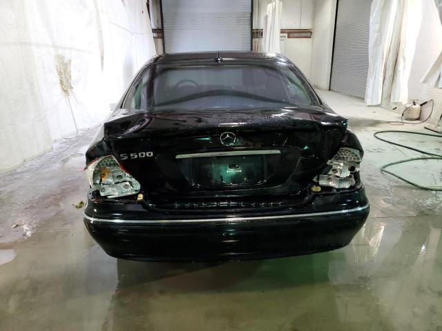 WDBNG83J64A391416 - 2004 MERCEDES-BENZ S 430 4MATIC BLACK photo 6