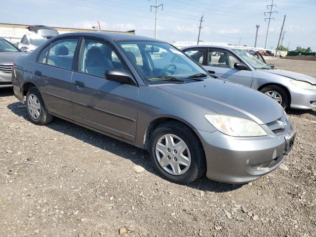 1HGES16305L028296 - 2005 HONDA CIVIC DX VP Silber Foto 4