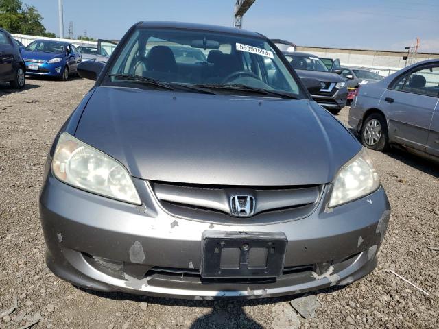 1HGES16305L028296 - 2005 HONDA CIVIC DX VP Silber Foto 5