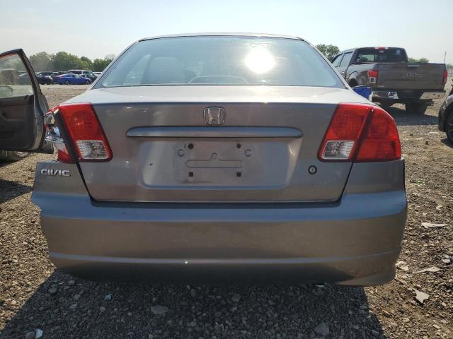 1HGES16305L028296 - 2005 HONDA CIVIC DX VP Silber Foto 6