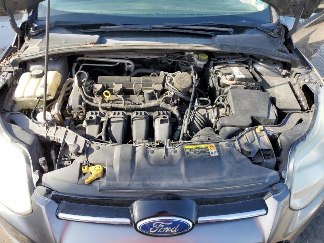 1FAHP3M2XCL274567 - 2012 FORD FOCUS SEL GRAY photo 11
