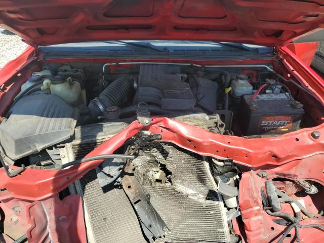 1GTCS198558226615 - 2005 GMC CANYON RED photo 11