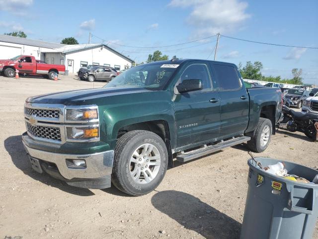 3GCUKREC8FG514458 - 2015 CHEVROLET SILVERADO K1500 LT GREEN photo 1