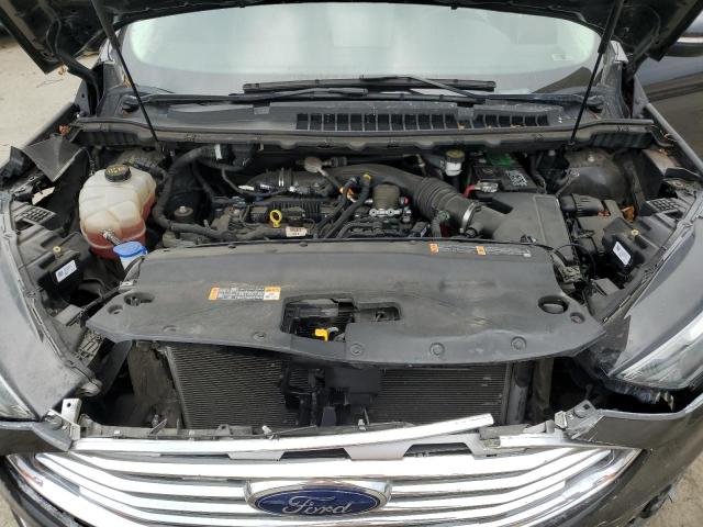 2FMPK4J96KBB20914 - 2019 FORD EDGE SEL أسود صورة 12