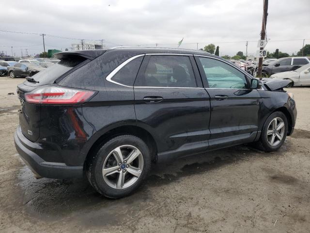 2FMPK4J96KBB20914 - 2019 FORD EDGE SEL أسود صورة 3