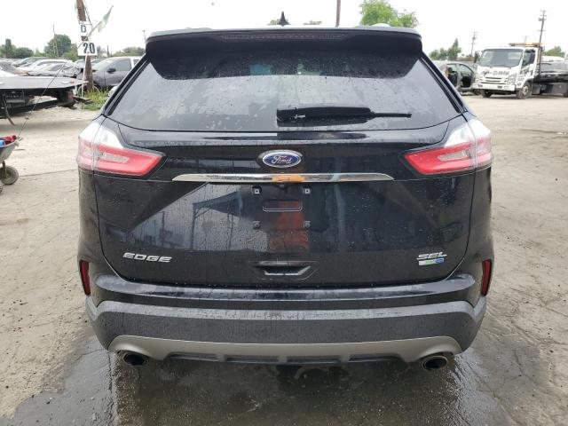 2FMPK4J96KBB20914 - 2019 FORD EDGE SEL أسود صورة 6