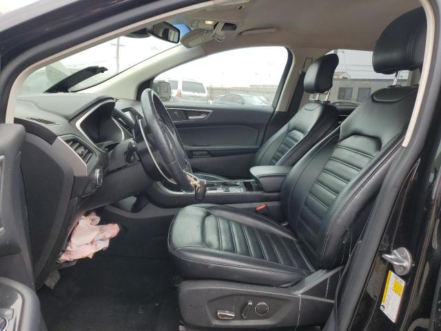 2FMPK4J96KBB20914 - 2019 FORD EDGE SEL أسود صورة 7