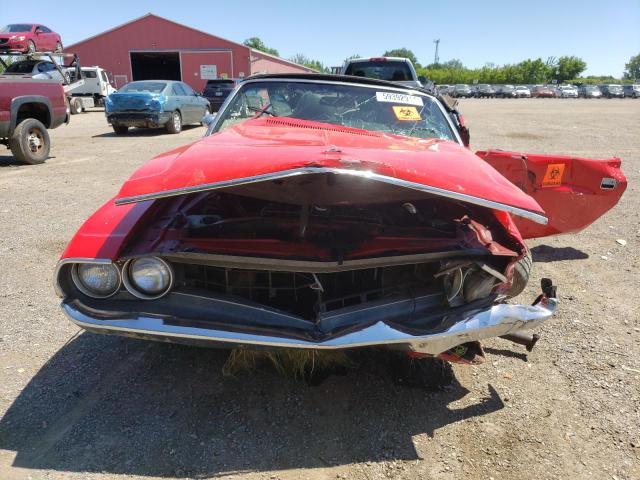 JH27G1B104685 - 1971 DODGE CHALLENGER RED photo 5